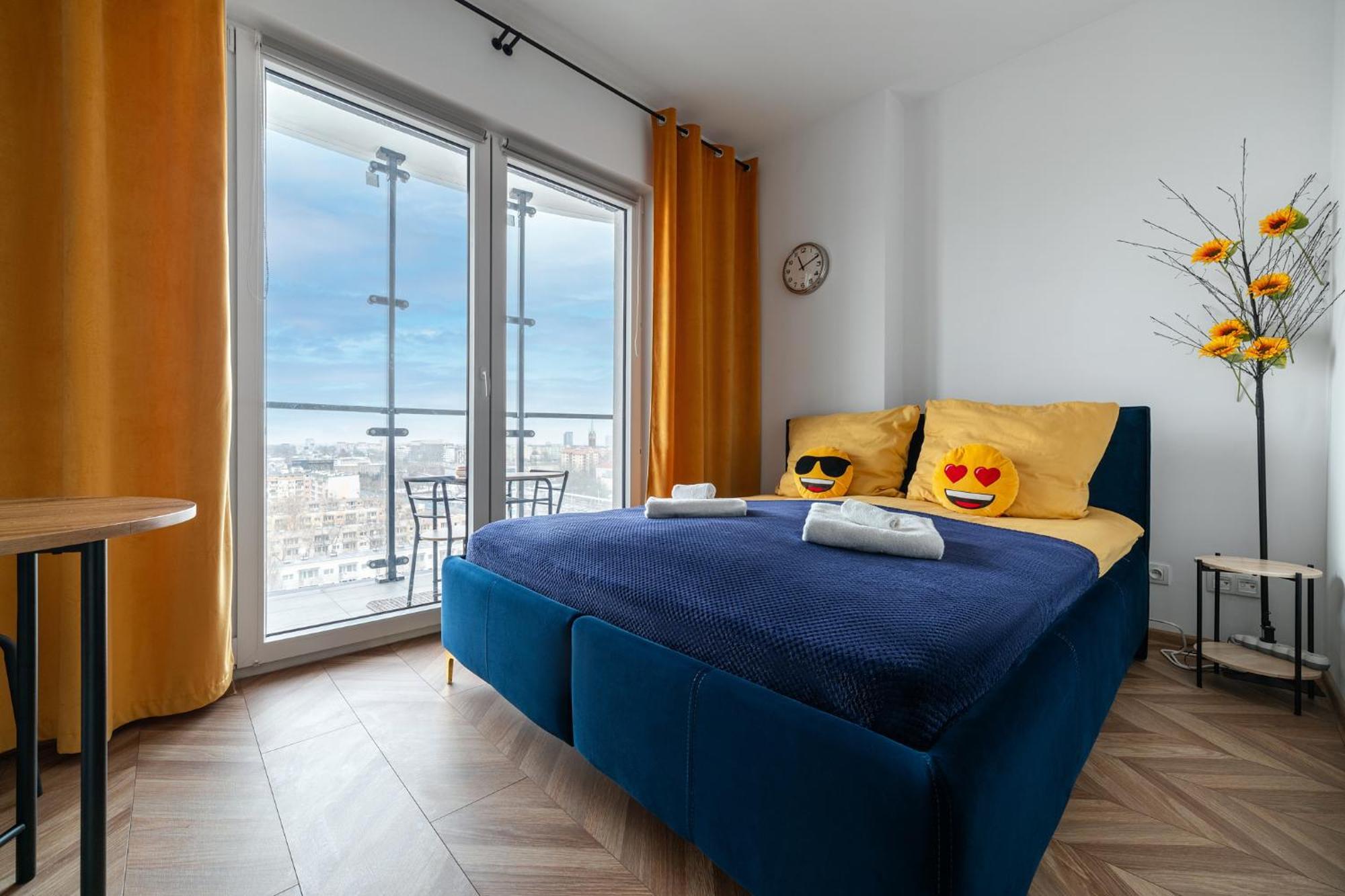 Apartamenty Wola Tower วอร์ซอ ภายนอก รูปภาพ