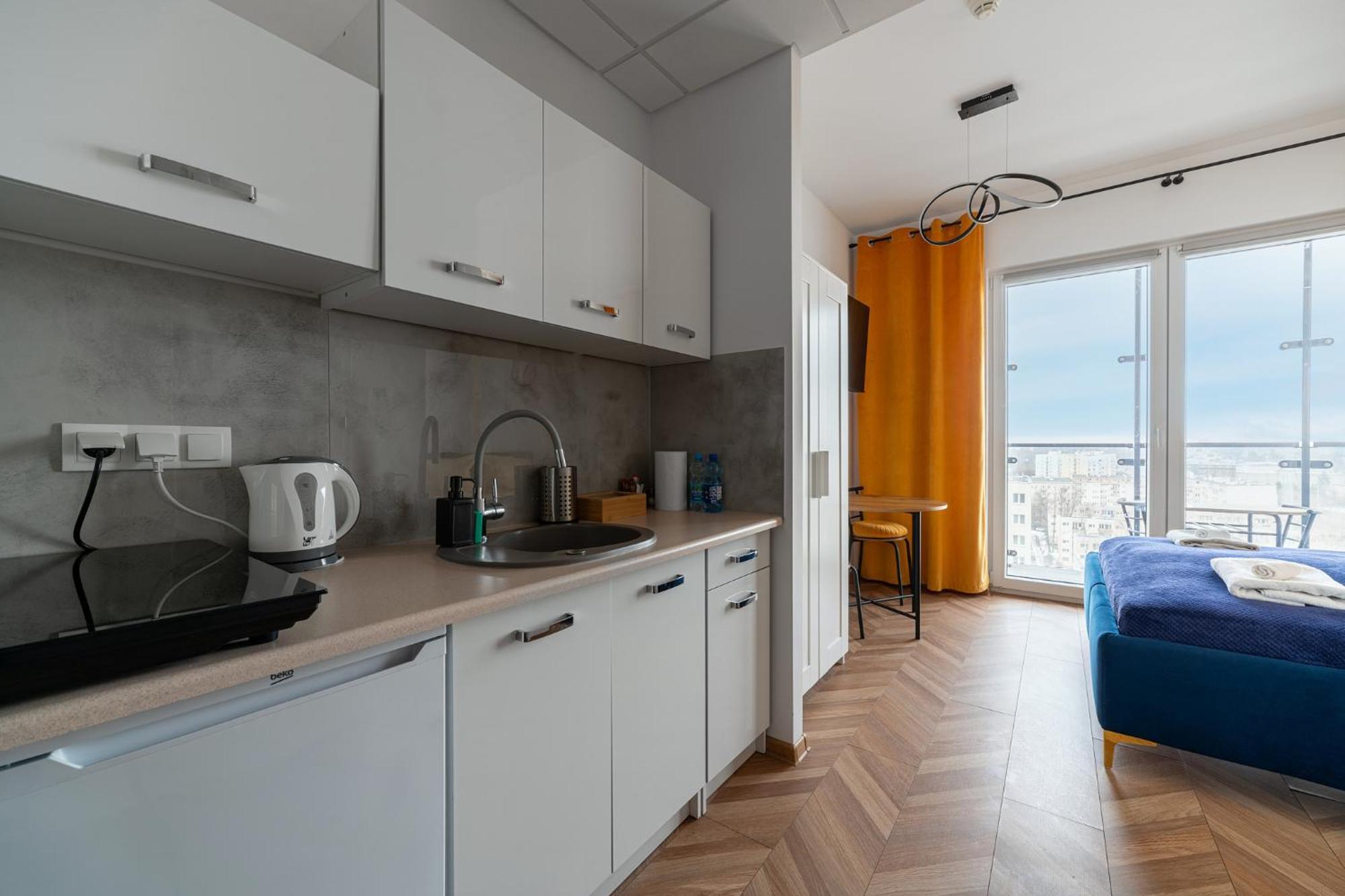 Apartamenty Wola Tower วอร์ซอ ภายนอก รูปภาพ