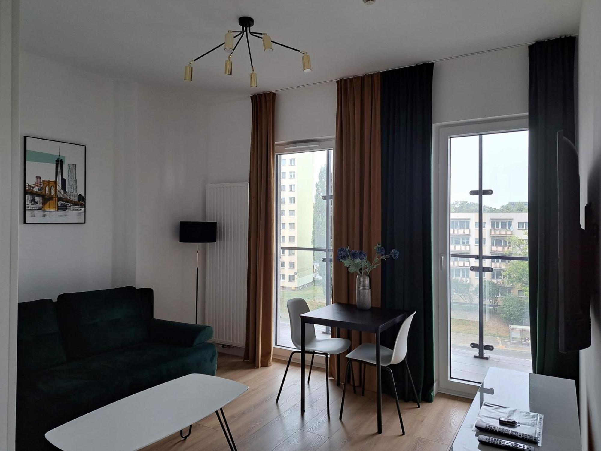 Apartamenty Wola Tower วอร์ซอ ภายนอก รูปภาพ